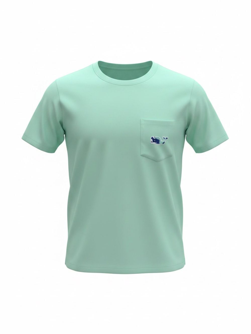 Women’s Vineyard Vines Mint Pocket Tee with Whale Logo size XS
